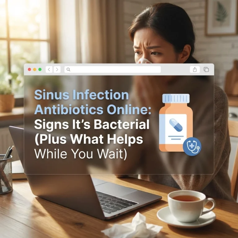 Sinus Infection Antibiotics Online: Signs It's Bacterial (Plus What Helps While You Wait)