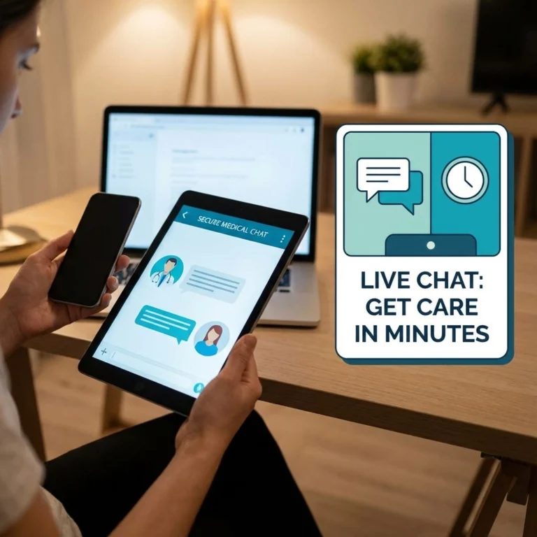 Live Medical Chat: The Fastest Way to Get Urgent Care Online (In Minutes)