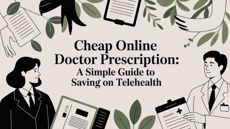 Cheap online doctor prescription: A Simple Guide to Saving on Telehealth
