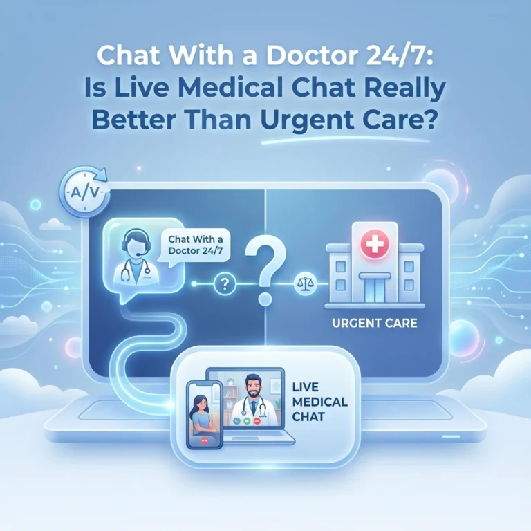 Chat With a Doctor 24/7: Is Live Medical Chat Really Better Than Urgent Care?