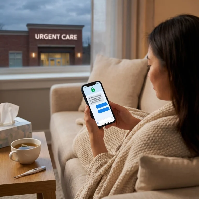 Cold, Flu & COVID: Skip Urgent Care With Secure Online Medical Chat
