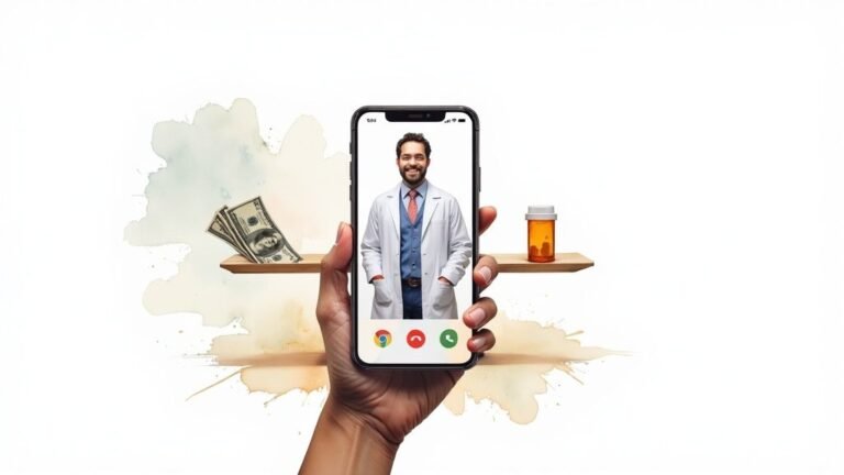 Decoding the Virtual Doctor Visit Cost for Smart Healthcare