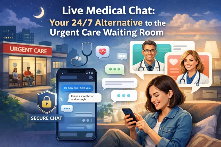 Live Medical Chat: Your 24/7 Alternative to the Urgent Care Waiting Room