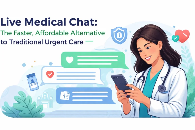 Live Medical Chat: The Faster, Affordable Alternative to Traditional Urgent Care