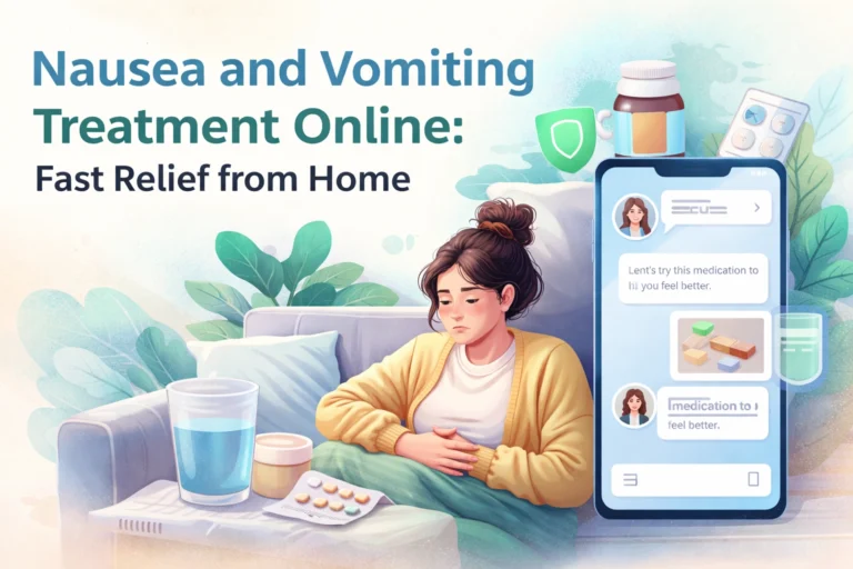 Nausea and Vomiting Treatment Online: Fast Relief from Home