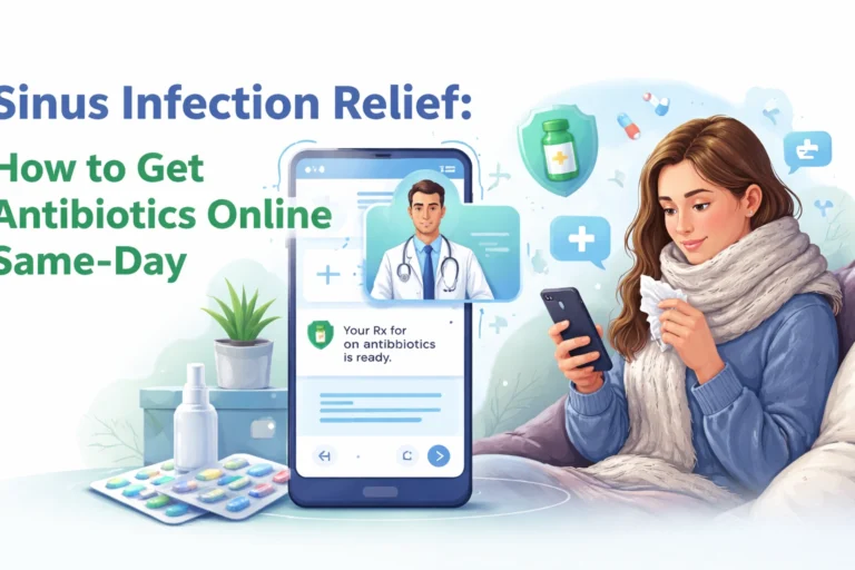 Sinus Infection Relief: How to Get Antibiotics Online Same-Day