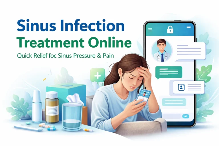 Sinus Infection Treatment Online: Quick Relief for Sinus Pressure & Pain