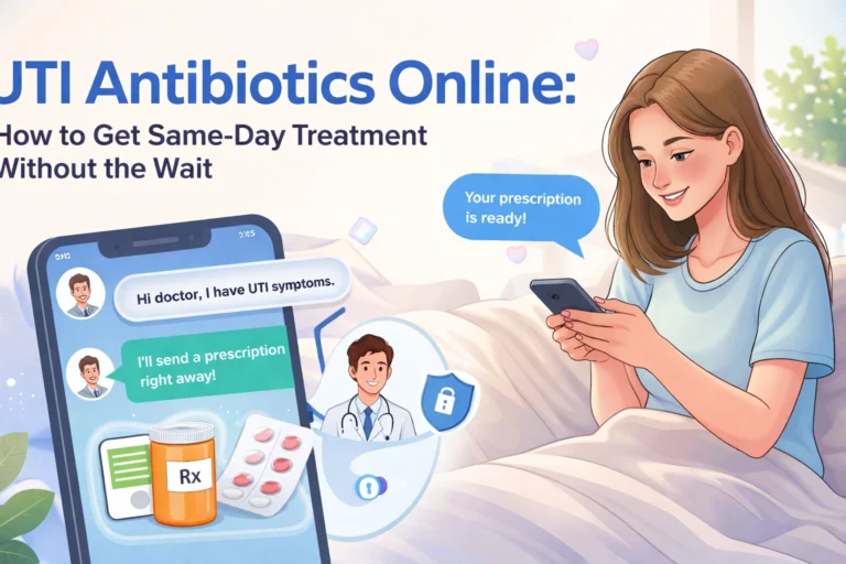 UTI Antibiotics Online: How to Get Same-Day Treatment Without the Wait