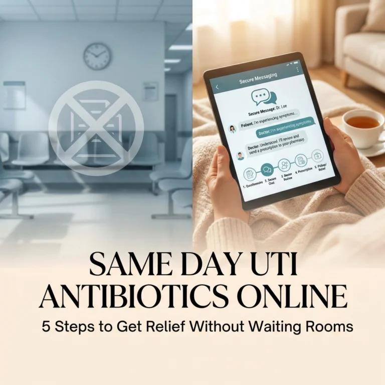 Same Day UTI Antibiotics Online: 5 Steps to Get Relief Without Waiting Rooms