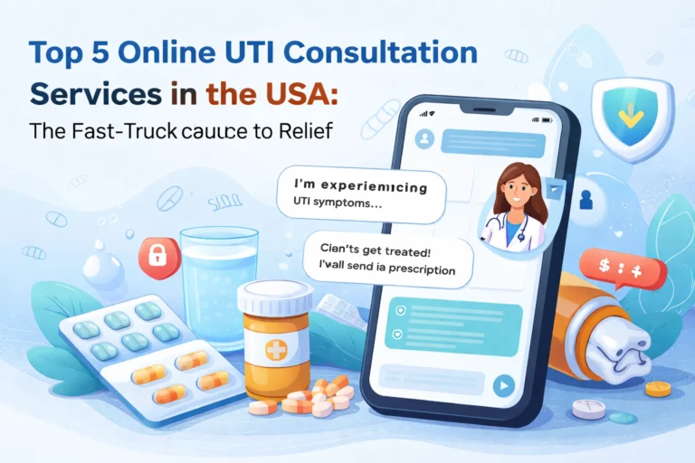 Top 5 Online UTI Consultation Services in the USA: The Fast-Track Guide to Relief
