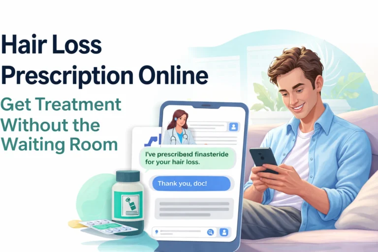 Hair Loss Prescription Online: Get Treatment Without the Waiting Room