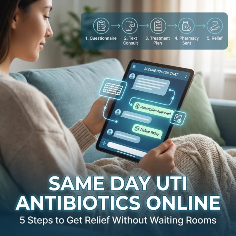 Same Day UTI Antibiotics Online: 5 Steps to Get Relief Without Waiting Rooms