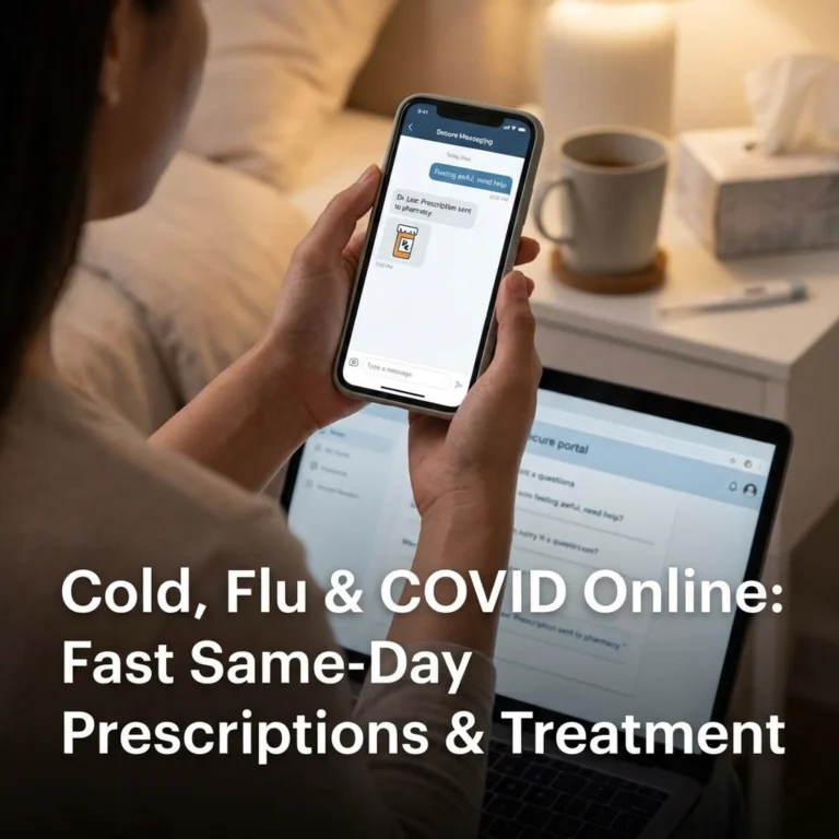 Cold, Flu & COVID Online: Fast Same-Day Prescriptions & Treatment