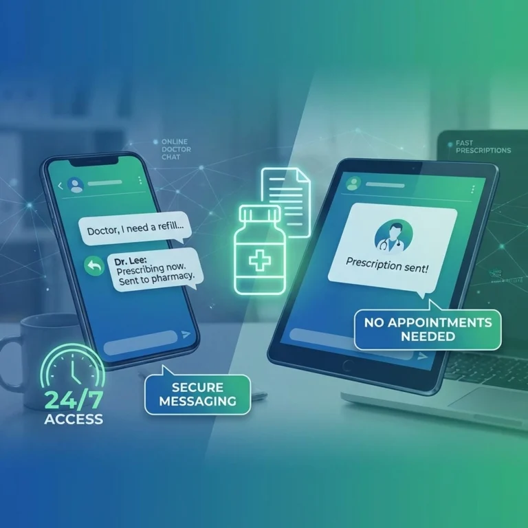 24/7 Online Doctor Chat: Get Prescriptions Fast, No Appointments Required