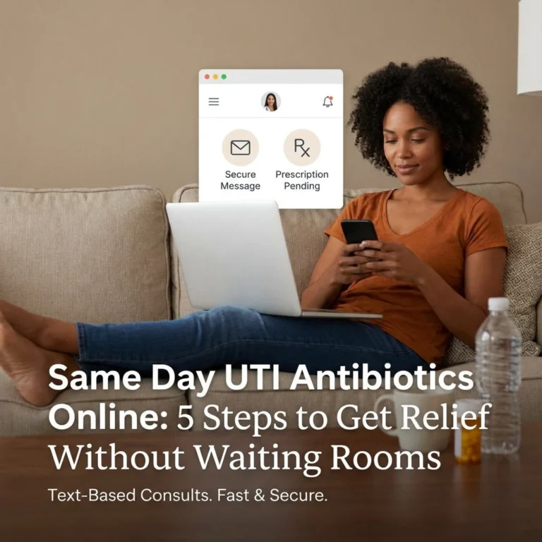 Same Day UTI Antibiotics Online: 5 Steps to Get Relief Without Waiting Rooms