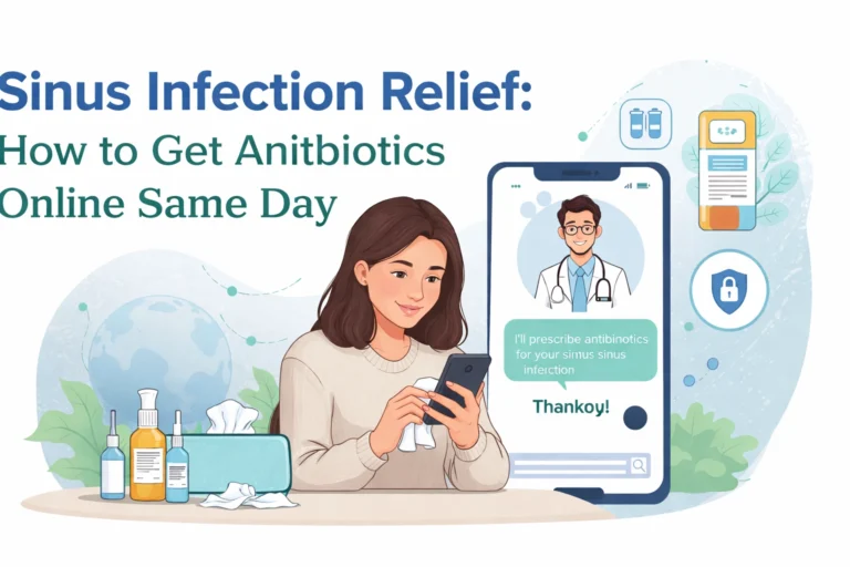 Sinus Infection Relief: How to Get Antibiotics Online Same Day