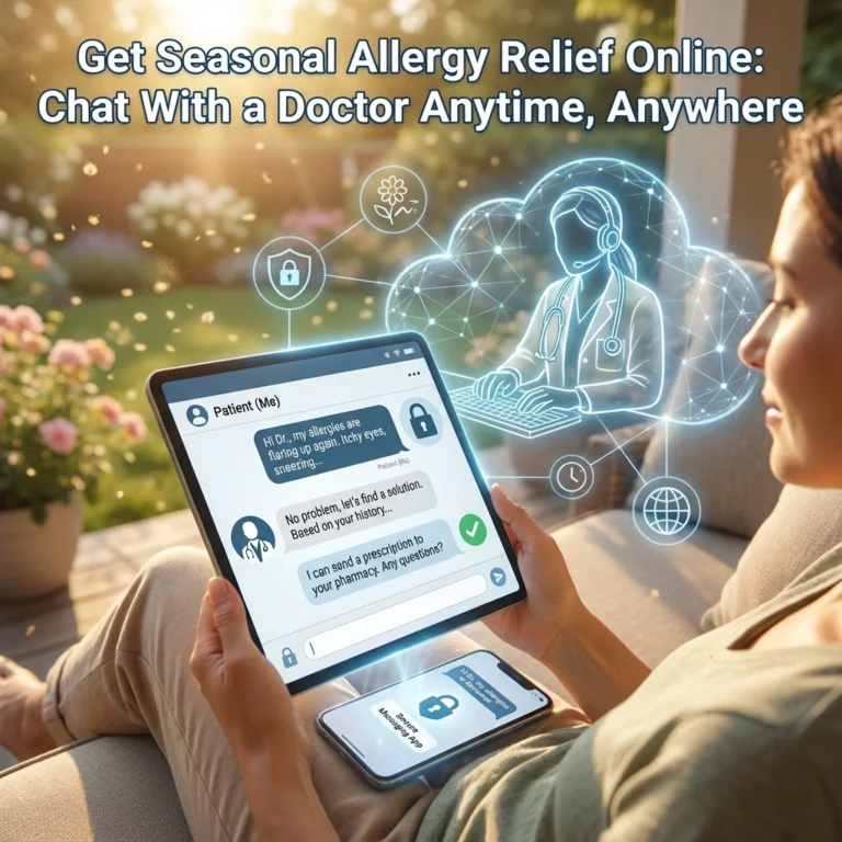 Get Seasonal Allergy Relief Online: Chat With a Doctor Anytime, Anywhere