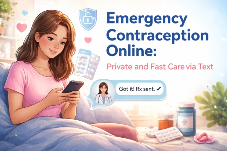 Emergency Contraception Online: Private and Fast Care via Text