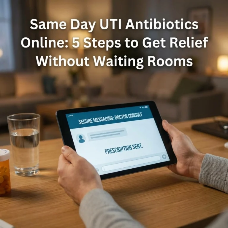 Same Day UTI Antibiotics Online: 5 Steps to Get Relief Without Waiting Rooms