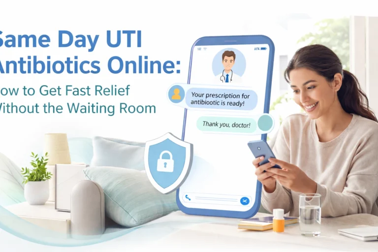 Same Day UTI Antibiotics Online: How to Get Fast Relief Without the Waiting Room