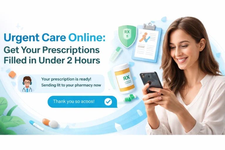 Urgent Care Online: Get Your Prescriptions Filled in Under 2 Hours