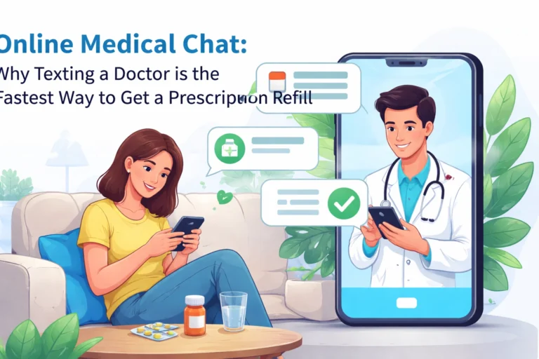 Online Medical Chat: Why Texting a Doctor is the Fastest Way to Get a Prescription Refill