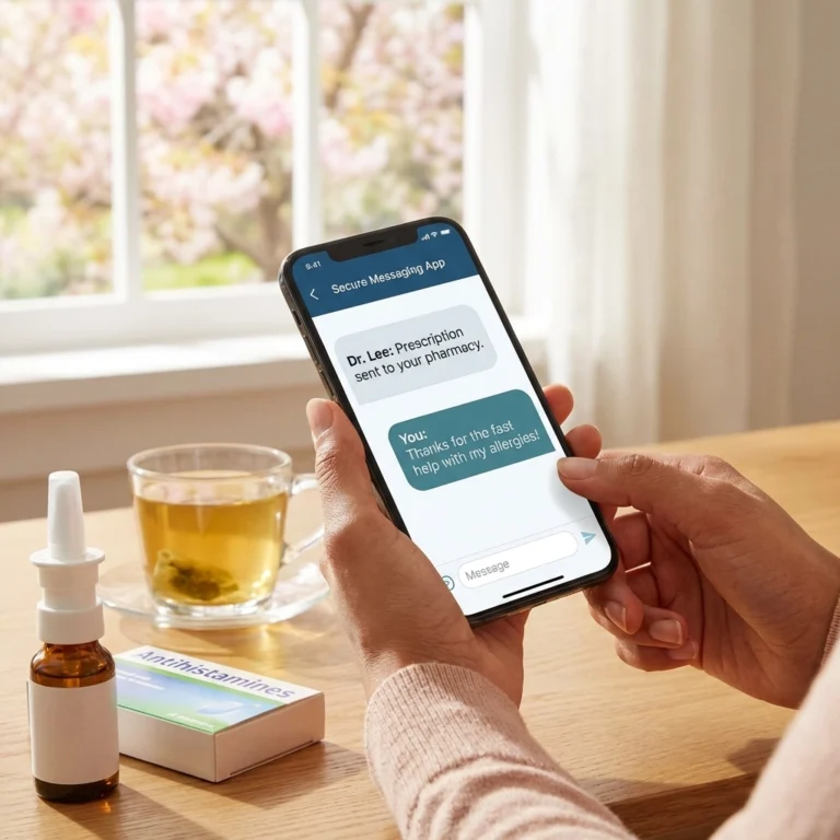 Text an Online Doctor for Allergy Relief: Fast Prescriptions, No Appointments Needed