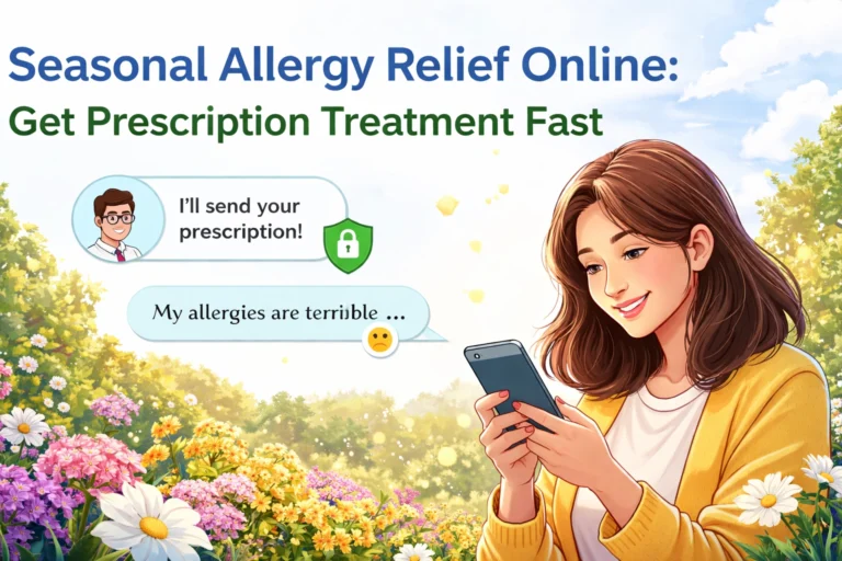 Seasonal Allergy Relief Online: Get Prescription Treatment Fast