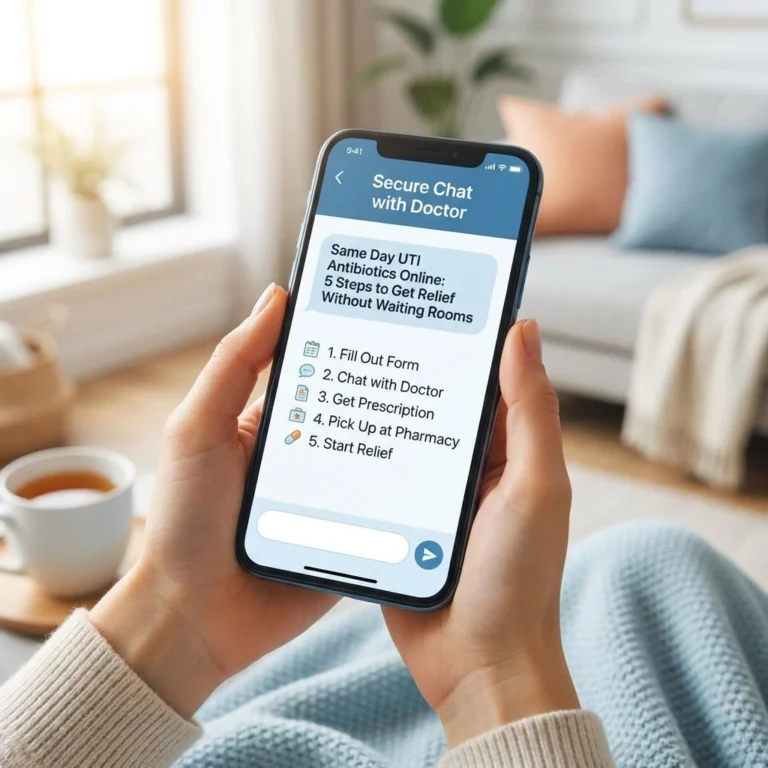 Same Day UTI Antibiotics Online: 5 Steps to Get Relief Without Waiting Rooms