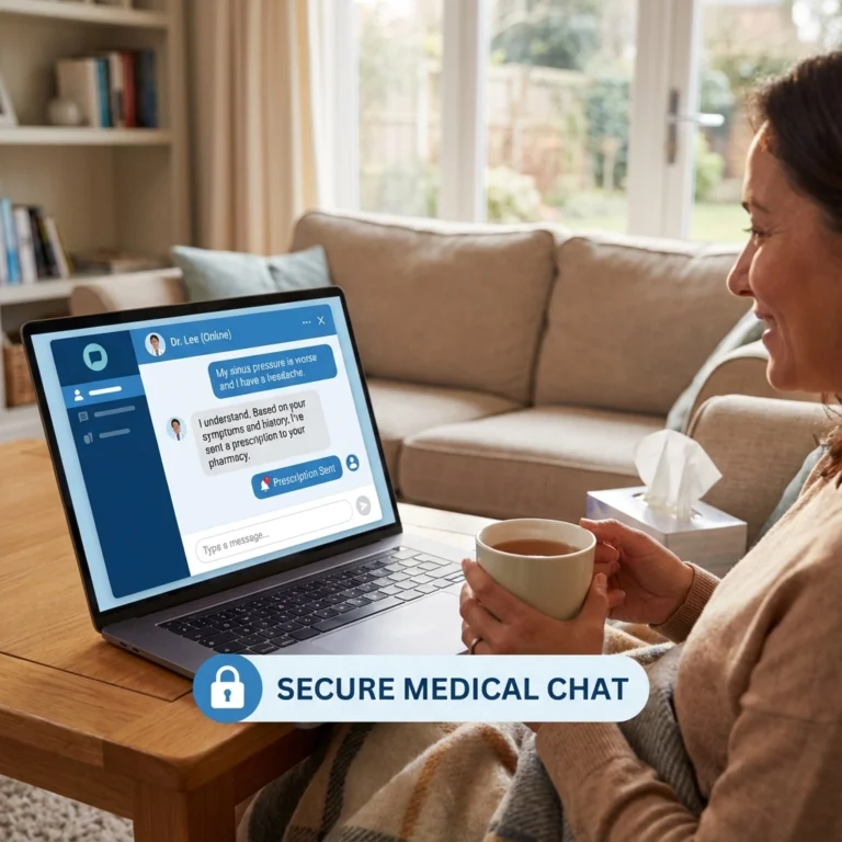 Sinus Infection Treatment Online: Get Prescription Relief by Secure Medical Chat