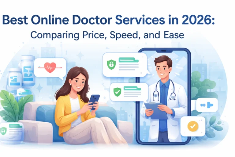 Best Online Doctor Services in 2026: Comparing Price, Speed, and Ease