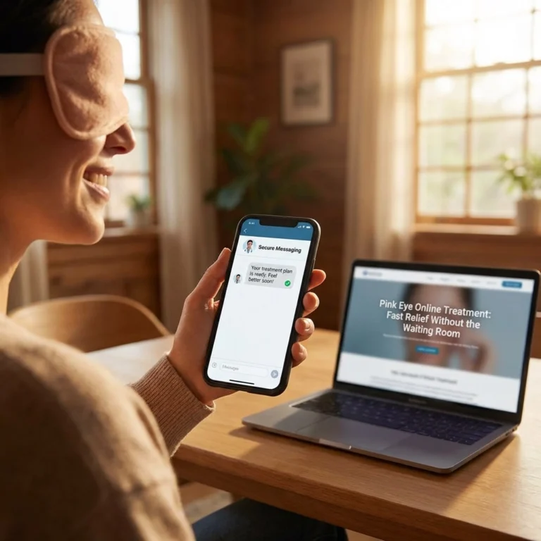 Pink Eye Online Treatment: Fast Relief Without the Waiting Room