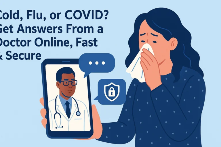 Cold, Flu, or COVID? Get Answers From a Doctor Online, Fast & Secure