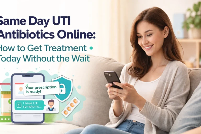 Same Day UTI Antibiotics Online: How to Get Treatment Today Without the Wait