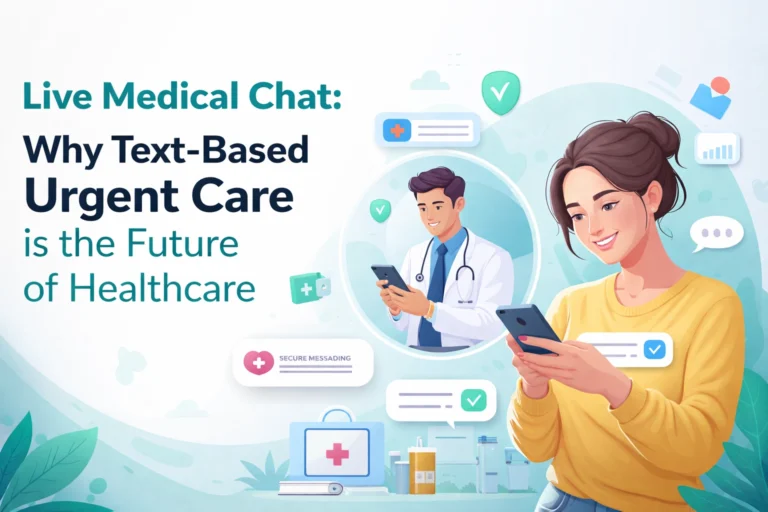 Live Medical Chat: Why Text-Based Urgent Care is the Future of Healthcare