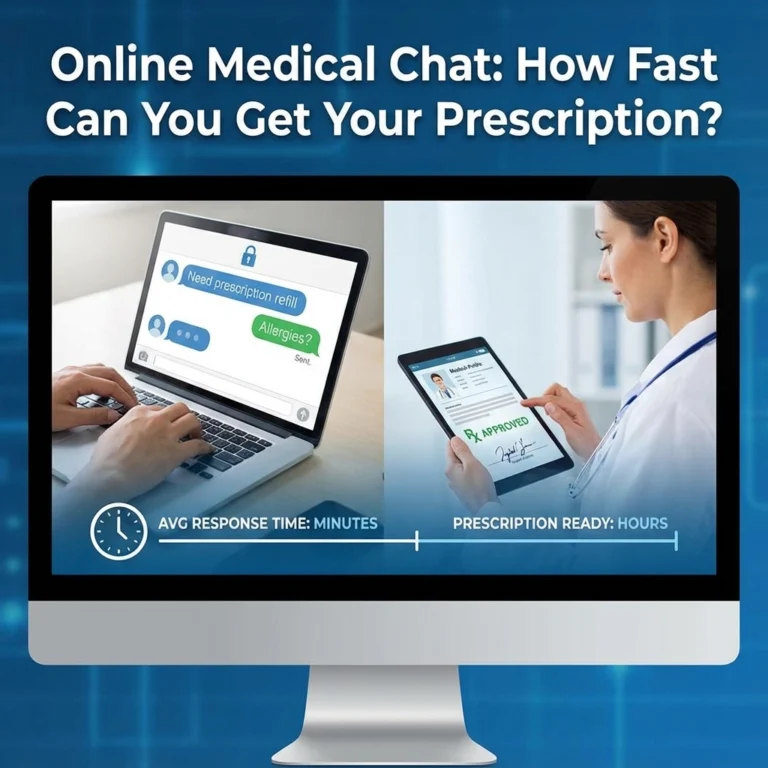 Online Medical Chat: How Fast Can You Get Your Prescription?