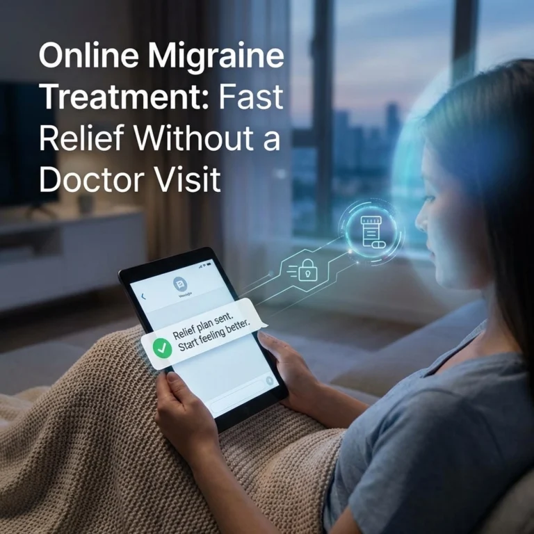Online Migraine Treatment: Fast Relief Without a Doctor Visit