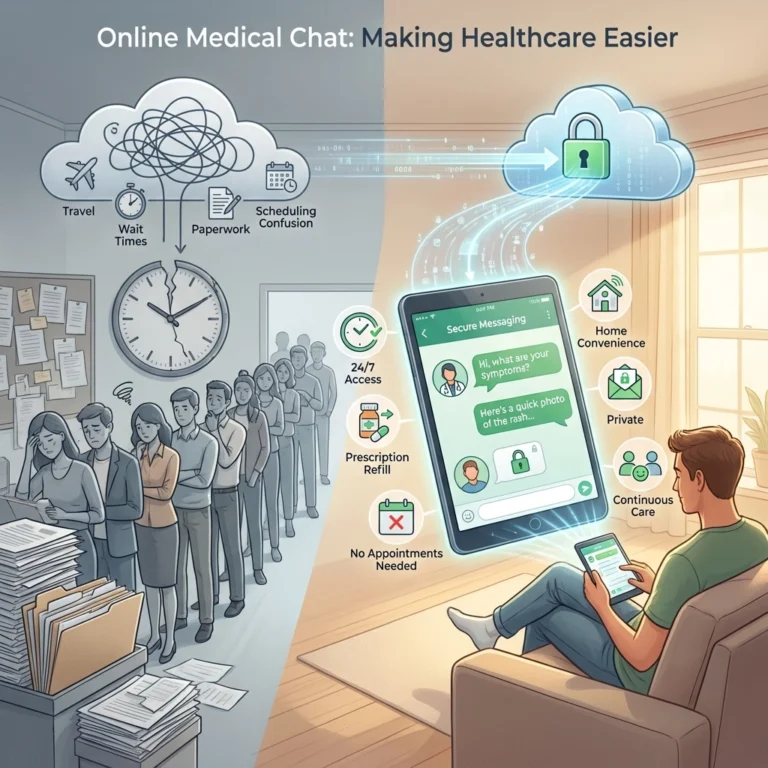 How Online Medical Chat Makes Healthcare Easier: 7 Everyday Problems It Solves