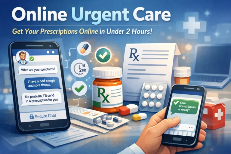 Online Urgent Care: Get Your Prescriptions Online in Under 2 Hours