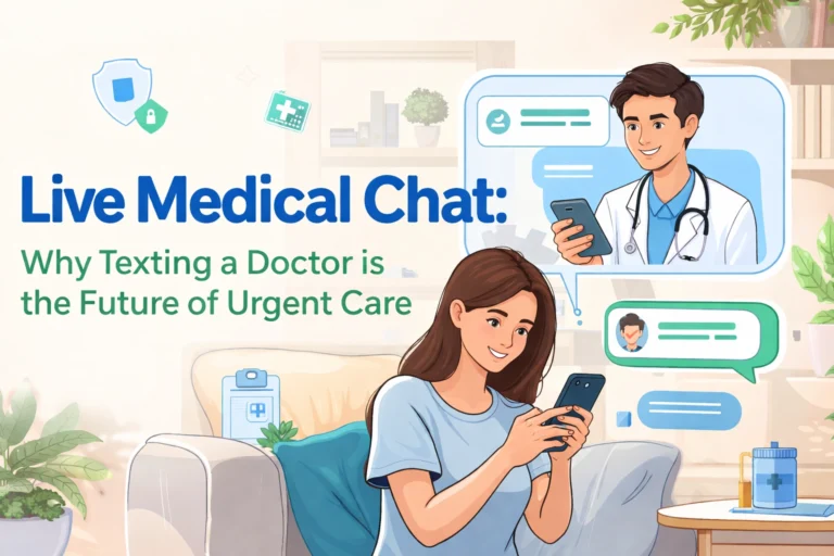 Live Medical Chat: Why Texting a Doctor is the Future of Urgent Care