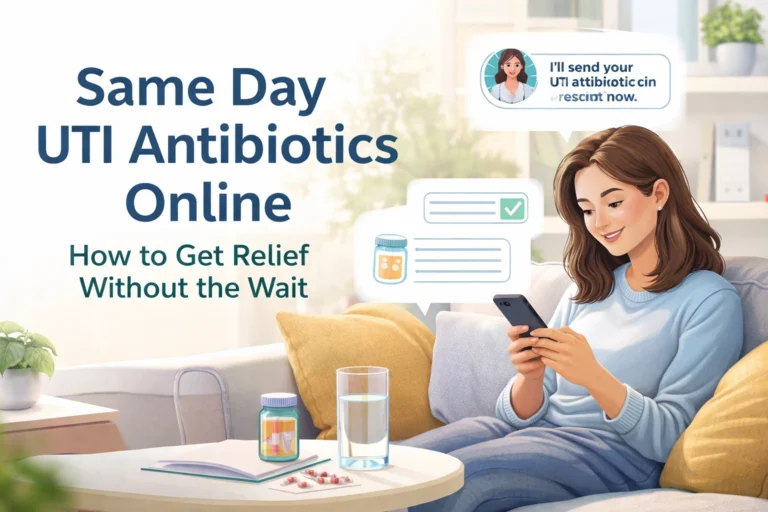 Same Day UTI Antibiotics Online: How to Get Relief Without the Wait