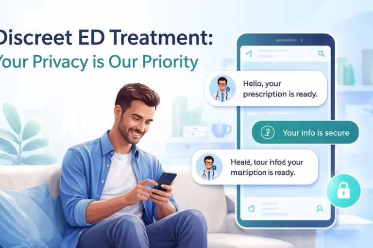 Discreet ED Treatment: Your Privacy is Our Priority