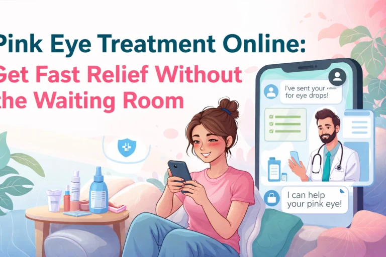 Pink Eye Treatment Online: Get Fast Relief Without the Waiting Room