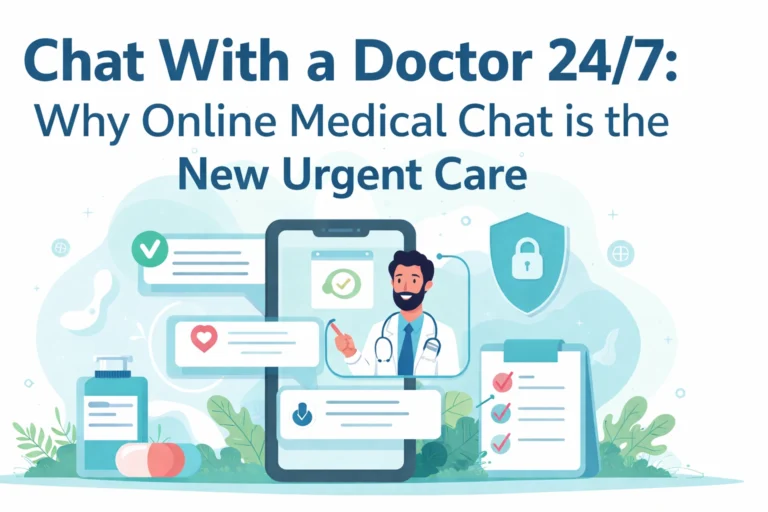 Chat With a Doctor 24/7: Why Online Medical Chat is the New Urgent Care
