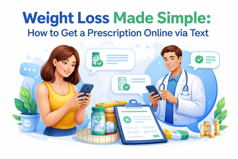 Weight Loss Made Simple: How to Get a Prescription Online via Text