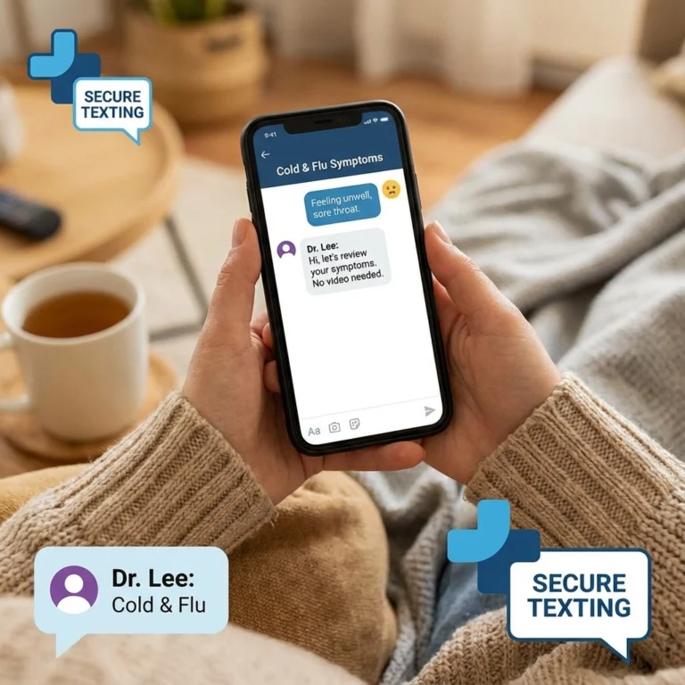 Text a Doctor for Cold, Flu & COVID: Affordable Care in Minutes (No Appointment Needed)