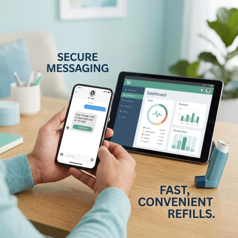 How To Get Asthma Inhaler Refills Online, No Waiting, No Doctor Appointment Needed