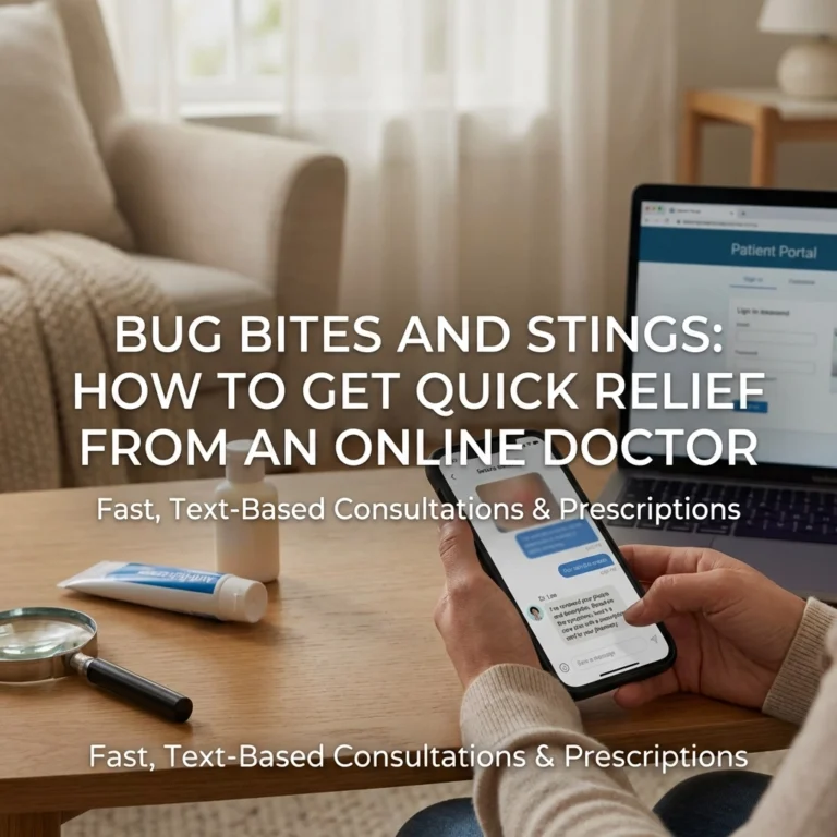 Bug Bites and Stings: How to Get Quick Relief from an Online Doctor