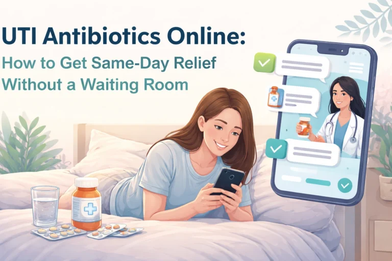 UTI Antibiotics Online: How to Get Same-Day Relief Without a Waiting Room