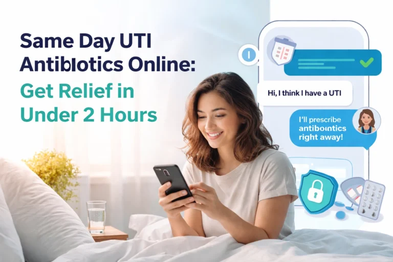 Same Day UTI Antibiotics Online: Get Relief in Under 2 Hours